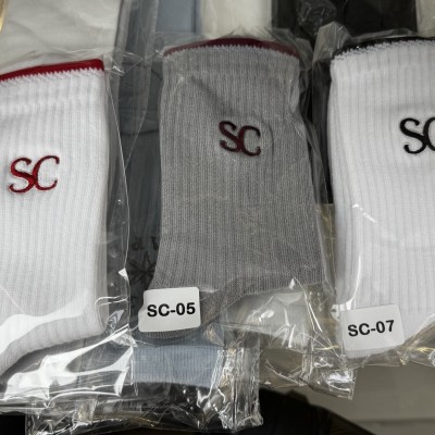 SOUTHCAPE 신상 짧은 목 양말 입