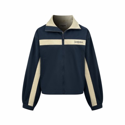 (여성용) 생로랑 로고 자수 배색