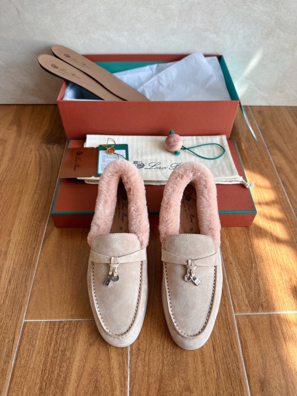 라이트 핑크 Loro Piana 가을겨